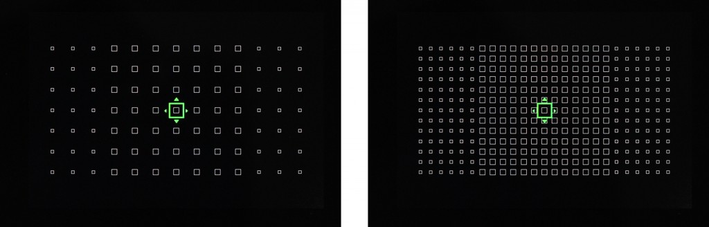 The XT2 AF arrays compared