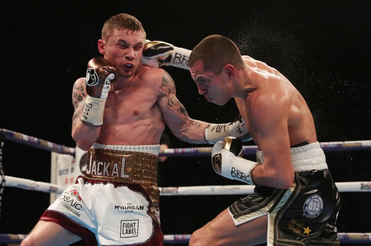 Carl Frampton v Scott Quigg IBF and WBA Bantamweight Championship of the world . Pic Richard Pelham.