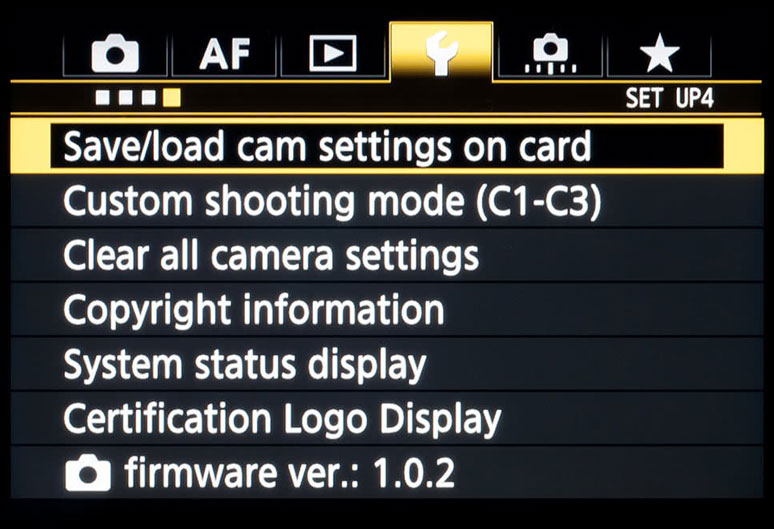 Tips & Tricks | Backing up your camera settings image