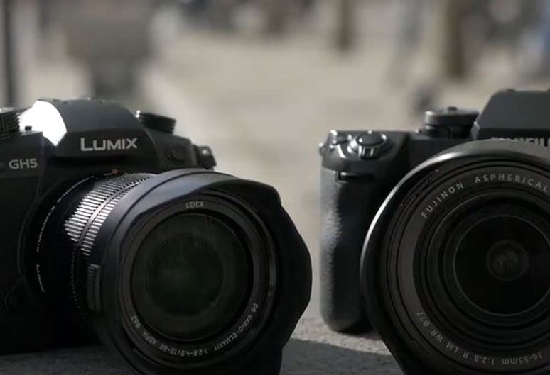 Fujifilm XH1 vs. Panasonic Lumix GH5 image