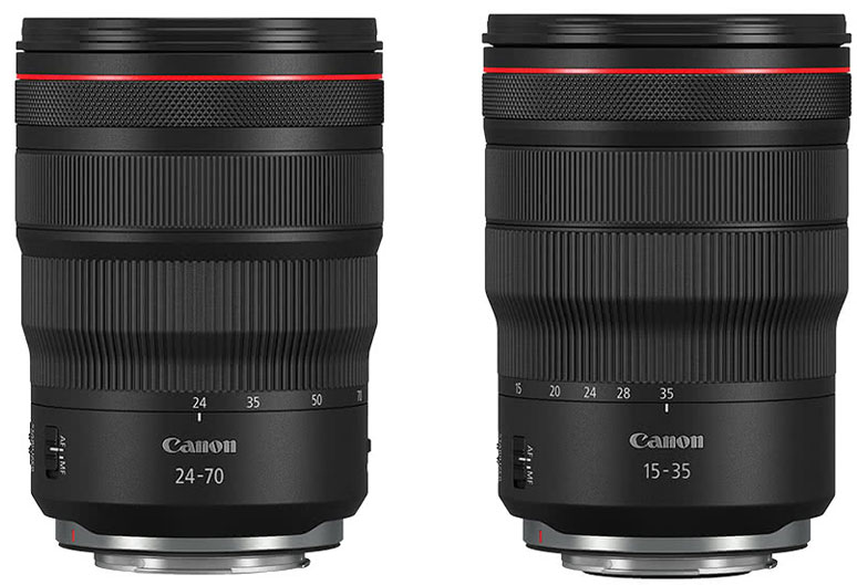 New Canon RF lenses announced images